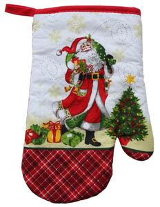 Vánoční chňapka Santa