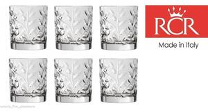 RCR LAURUS SKLENICE NA WHISKY 330ML SADA 6 KS