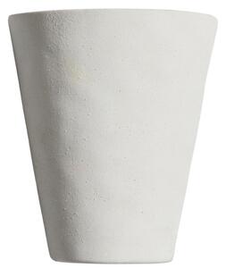 Kave Home Bílé keramické nástěnné světlo Ceren 21 cm