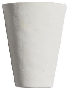 Kave Home Bílé keramické nástěnné světlo Ceren 14 cm