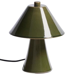 Kave Home Zelená stolní lampa Ceren 21 cm
