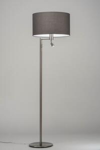 Stojací designová šedá lampa La Scale Grey (Kohlmann)