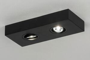 Stropní LED svítidlo Spot Quality Quadra 2 Black (Nordtech)