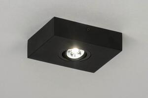Stropní LED svítidlo Spot Quality Quadra 1 Black (Nordtech)