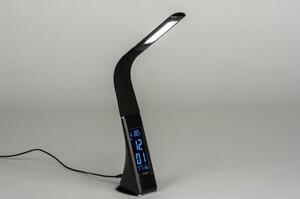 Stolní designová LED lampa Tyax Black (LMD)