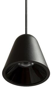 STIG závěsná černá 230V LED 6.8W 34° 3000K - RED - DESIGN RENDL