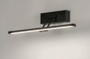 Nástěnné designové LED svítidlo Alfonso Black (LMD)