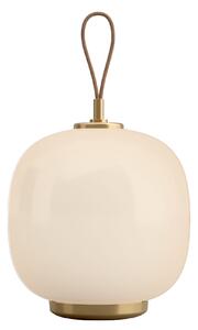 Přenosná stmívatelná lampa VL 45 Radiohus / Glossy White Opal Glass