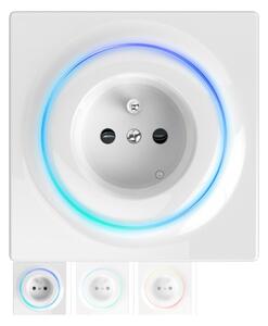 FIB Y002731 Walli Chytrá zásuvka, Z-Wave Plus, lesklá bílá FGWOE-011 - FIBARO