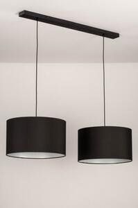 Závěsné designové černé svítidlo Duo Nero Unima and Nero (LMD)