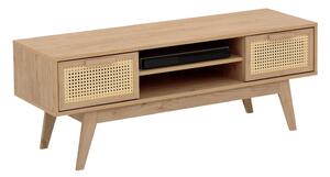 TV stolek v dekoru dubu v přírodní barvě 128x47 cm Bridget – Støraa