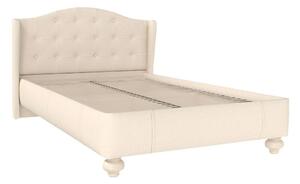 Čalouněná studentská postel Claudia 120x200cm - krémová
