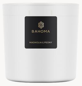 Vonná svíčka Magnolia & Peony (mořská, citrusová, zelená)