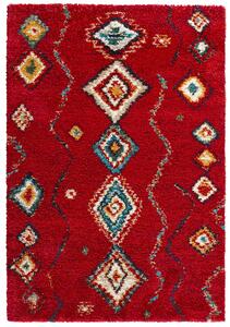 Mint Rugs Kusový koberec Nomadic 102692 Geometric Rot - 80x150 cm