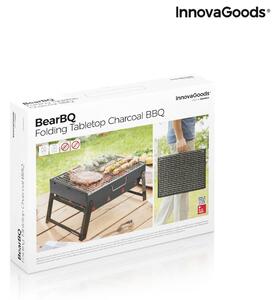 Přenosný skládací gril na dřevěné uhlí BearBQ - InnovaGoods