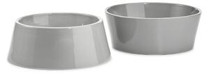 Porcelánové misky v sadě 2 ks ø 21 cm Doppio Concrete M/L – MiaCara