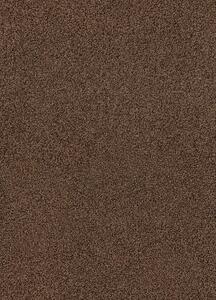 Breno Metrážový koberec LIBERTY 92 hnědý, šíře 400 cm, Hnědá