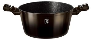 BERLINGERHAUS Sada nádobí s mramorovým povrchem 18 ks Shiny Black Collection BH-6614