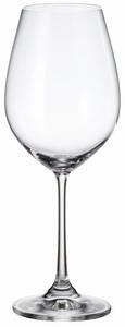 BOHEMIA COLUMBA SKLENICE NA ČERVENÉ VÍNO 650ML SADA 6KS