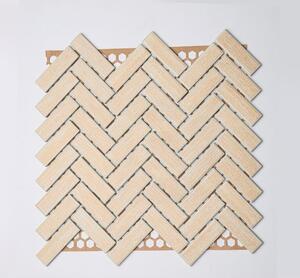Rako Denim Mozaika 30x30 cm žlutá GDMAJ006