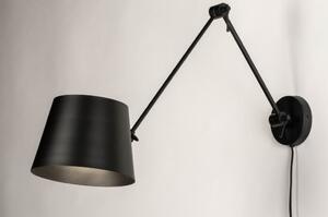 Nástěnné designové svítidlo Snap Fosca Black (Kohlmann)