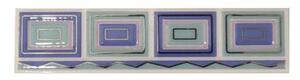 Rako Moderno Azul WLAE8046 5x20 List.B