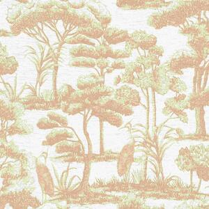 RASCH | Vliesová tapeta na zeď Timeless Selection 794335 | 0,53 x 10,05 m | bílá, hnědá