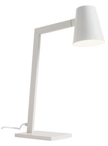 REDO Group 01-1558 Mingo, bílá lampa na stůl v severském stylu, 1x42W E27, výška 55cm