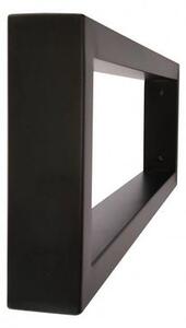EBS Vita Konzole hranatá 45x15 cm, černá mat, VITABLACK2