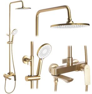 Sprchový set REA AVALON GOLD BRUSH
