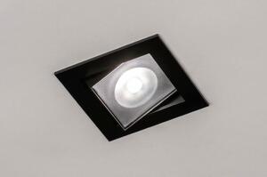 Zápustné koupelnové LED svítidlo Ariva Black (Nordtech)