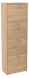 Botník Meble Bestseller 50 x 152 x 28 cm dub sonoma