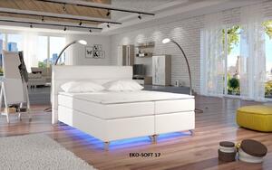 ELTAP Manželská postel ALEX BOXSPRINGS 160x200 (ekokůže Soft 17)