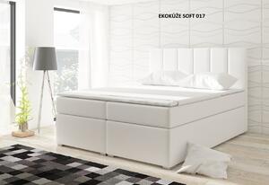 ELTAP Manželská postel BOLERO BOXSPRINGS 160 x 200 cm (ekokůže soft 017)