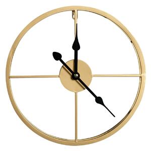 Dekorační kovové nástěnné hodiny v moderním minimalistickém stylu