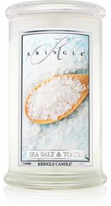 Kringle Candle Sea Salt & Tonka vonná svíčka 624 g
