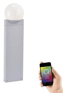 PN 9679-16 Q-LINO, LED venkovní sloupkové svítidlo bílé, Smart Home RGB+3000K - PAUL NEUHAUS