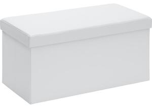 SEDACÍ BOX, textil, kompozitní dřevo, 76/38/38 cm Carryhome - Taburety