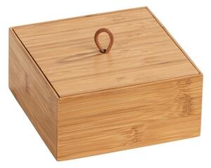 Bambusový box s víkem Wenko Terra, šířka 15 cm