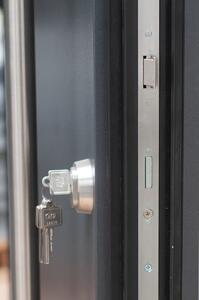 FM Turen - Feldmann & Mayer Vchodové dveře s ocelovým opláštěním FM Turen model DS34 blackline