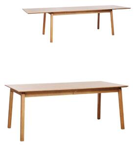 Rozkládací jídelní stůl Bari (47650200), přírodní dub, 95x190-290 cm