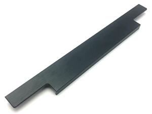 L-design Nábytková úchytka Flat Black černá broušená Rozměr úchytky (mm): 296