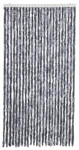 Závěs proti hmyzu stříbrný 100 x 230 cm žinylka