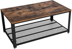 VASAGLE Konferenční stolek obdélníkový hnědý 106x60 cm