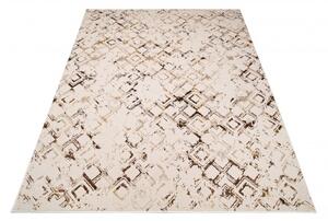 Makro Abra Kusový koberec GOLDEN MZ25C moderní krémový Rozměr: 140x200 cm