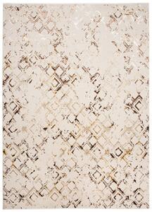 Makro Abra Kusový koberec GOLDEN MZ25C moderní krémový Rozměr: 80x150 cm