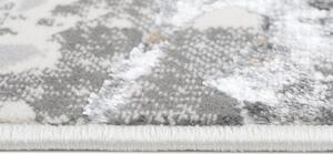 Makro Abra Kusový koberec GOLDEN MZ26C Abstraktní šedý krémový Rozměr: 120x170 cm