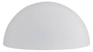 Redo 90167 Blob, dekorativní venkovní polokoule 1xE27 max 23W, bílý polyethylén, kabel 2m s vidlicí, průměr 38cm, IP65