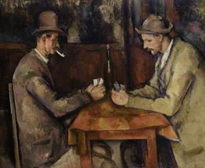 Obrazová reprodukce The Card Players, 1893-96, Cezanne, Paul