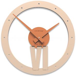 Designové hodiny 10-015 CalleaDesign Xavier 35cm (více barevných variant) Barva terracotta(cihlová)-24